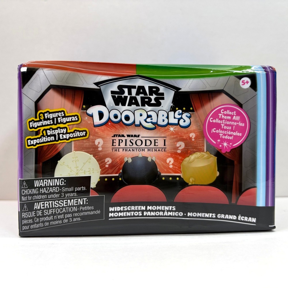 Star Wars Doorables Widescreen Moments Episode I Phantom Menace Kids NEW